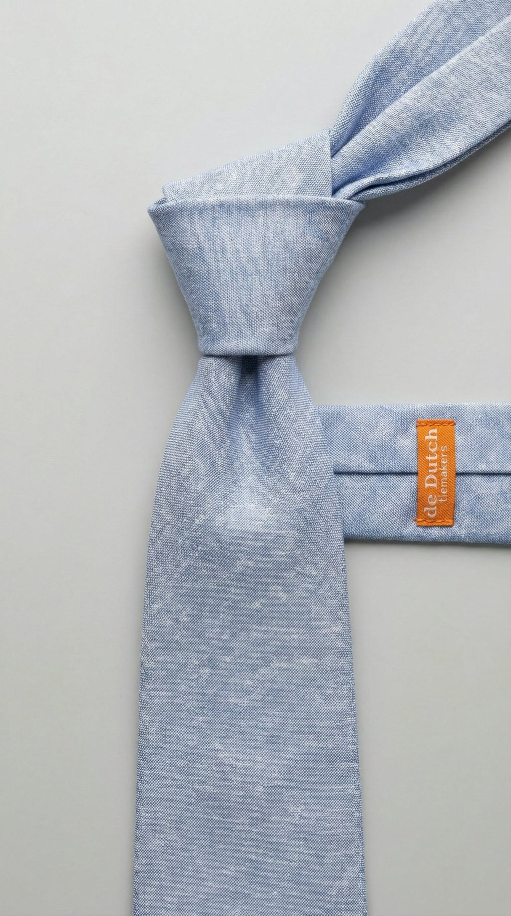 De Dutch Tiemakers Linen Azzurro - Thuijs Heritagede Dutch tiemakers
